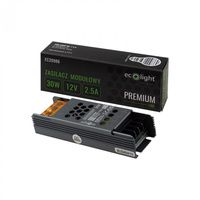 Modulární napájecí zdroj LED Slim Premium 30W 12V Ecolight