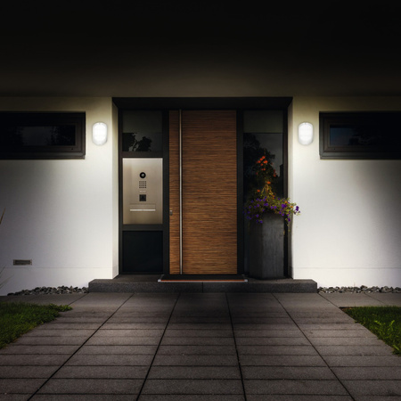 Nástěnné svítidlo fasádní nástěnné svítidlo 12.5W 630lm 3000K Pohybový senzor Endura STYLE PLATE WALL LEDVANCE