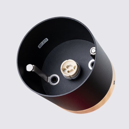 SOLLUX Stropní svítidlo pro povrchovou montáž RIF GU10 Černá skandinávská trubice