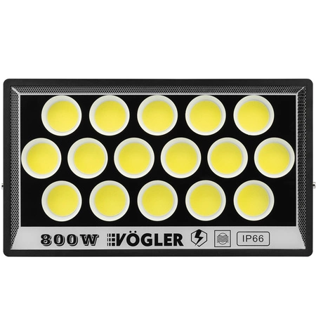 LED Reflektor HALOGEN 800W COB VENKOVNÍ SLIM BODOVÝ SVĚTLOMET LAMPA