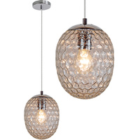 Stropní závěsné svítidlo LORA WHITE transparentní 1x E27 GOLDLUX (Polux)