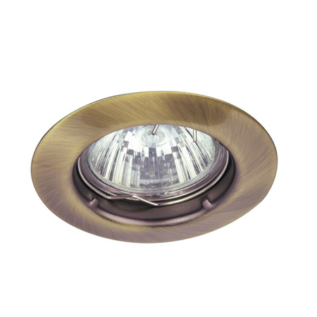 SPOT GU 5.3 Brown Classic Spot relight Svítidlo Rabalux pro vestavbu do zdi