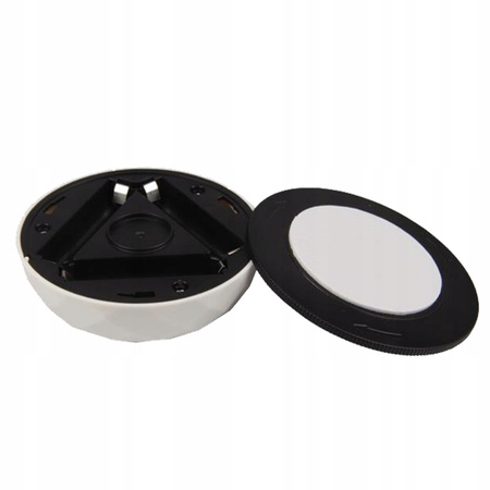 2x LED samolepicí kulaté podskříňové svítidlo. 4000K 3xAAA napájené baterií. bílá