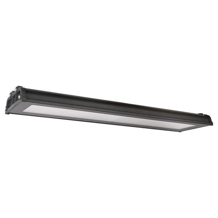 Průmyslová High Bay lineární LED lampa 150W 16500lm 5000 Cold 110° Black IP65 Masterled