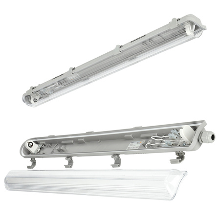 G13 IP65 Grey Hermetická LED zářivka Kobi