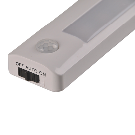 LED svítidlo pod nábytek se senzorem pohybu 140lm Samolepicí baterie Bílá GOLDLUX (Polux)