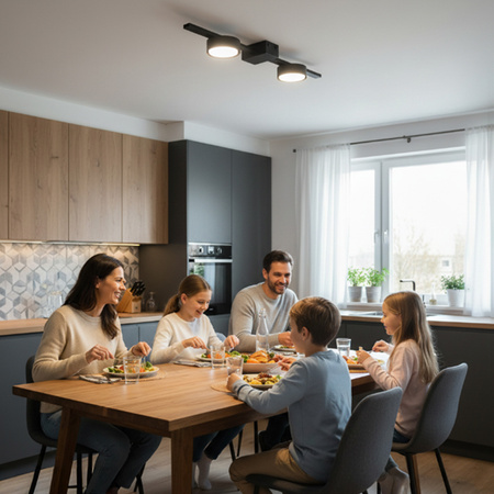 OVILO LED halogenové stropní svítidlo 2x GX53 Bodové nástěnné svítidlo Reflektor LUMILED