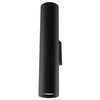 Nástěnné svítidlo LAGOS 2 2xGU10 Up-Down Minimalist Black SOLLUX