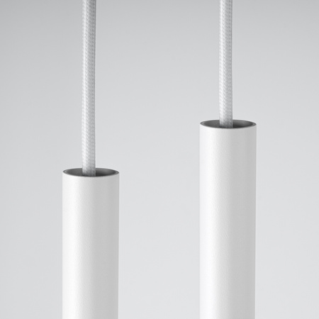 PASTELO 2 2xG9 Bílé moderní stropní závěsné svítidlo SOLLUX