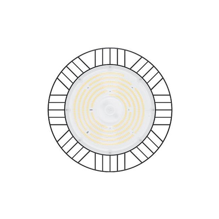 High Bay 200W 30000lm 4000K Neutrální 90° stmívatelná průmyslová LED lampa černá IP65 Masterled