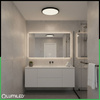 Plafond LED povrchová montáž MILEO 48W IP44 CCT White Round 40cm + LUMILED PILOT
