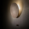 MINIMAL 9377 Nowodvorski Nástěnná lampa Hnědá G9 Nástěnná lampa Kulaté dřevo Minimalist