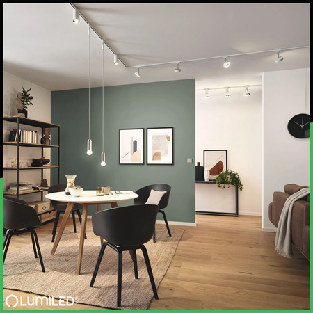 Úhlový Spojka pro Jednofázové Kolejnicové Profilové Systémy Kolejnicové Svítidla Bílá LUMILED