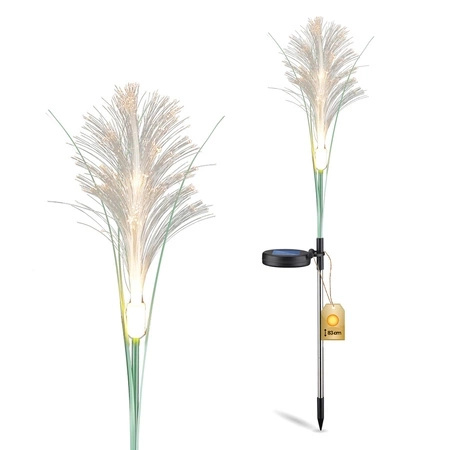 LED solární zahradní lampa řídící stojící okrasné IP44 venkovní travní světlo