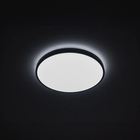 LED stropní koupelnové svítidlo AGNES ROUND 8183 22W 4000K IP44 Černá Nowodvorski