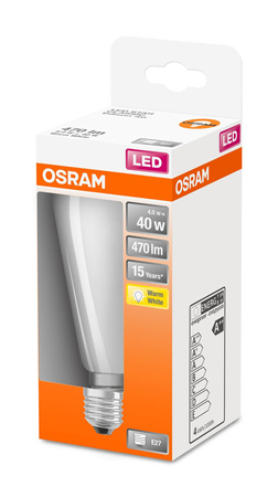 LED žárovka ST64 E27 4W = 40W 470lm 2700K Warm 300° Retrofit Filament CLASSIC Osram
