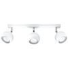 Svítidlo pro povrchovou montáž OCULARE 3L 3xGU10 Reflektor halogenový pohyblivý Minimalistický bílý SOLLUX