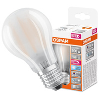 LED žárovka A60 E27 11W = 100W 1521lm 4000K Neutrální CRI90 300° Stmívatelné vlákno SUPERSTAR PLUS CLASSIC Osram