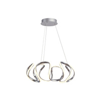 Stropní závěsné svítidlo LED 38W 2500lm 3000K Chrome Modern Palmira Rabalux