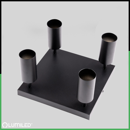 Stropní svítidlo Plafond SPOT TUBA Reflektor Halogenové svítidlo 4x GU10 TABULA LUMILED