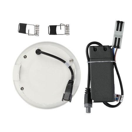 Zapuštěný LED panel pod omítku 24W 3000K PREMIUM Round SAMSUNG CHIP VT-624RD V-TAC