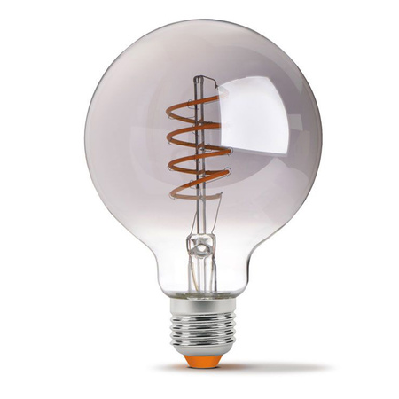 LED žárovka E27 G95 4W 100lm 1800K Teplá bílá Graphite Filament Stmívatelné 360° VIDEX