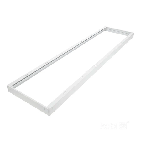 Rámeček 45 mm pro povrchovou montáž pro LED panel 30x120 cm Klik White Kobi
