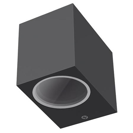 Zahradní nástěnné svítidlo Venkovní fasádní svítidlo LED GU10 IP54 Grey ARON Videx