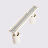 Bodové reflektorové stropní svítidlo Tuba 2x GU10 béžový kroužek Bittersweet Shimmer SL.1495 Sollux