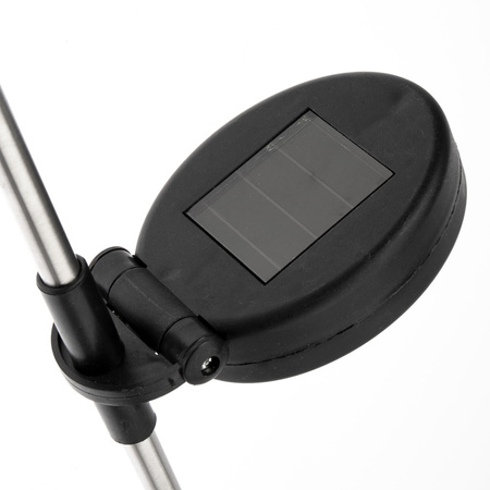 LED solární zahradní lampa PLASTER embedded RGB 70cm VOLTENO