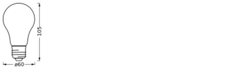 LED žárovka E27 4,8W = 40W 470lm RGBW CCT Stmívatelná SMART+ WiFi Filament Classic Ledvance