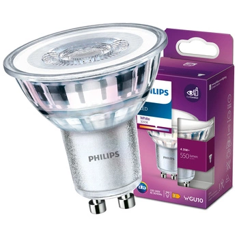 Halogenová LED žárovka GU10 PAR16 4.9W 550lm 3000K Teplá bílá 120° PHILIPS