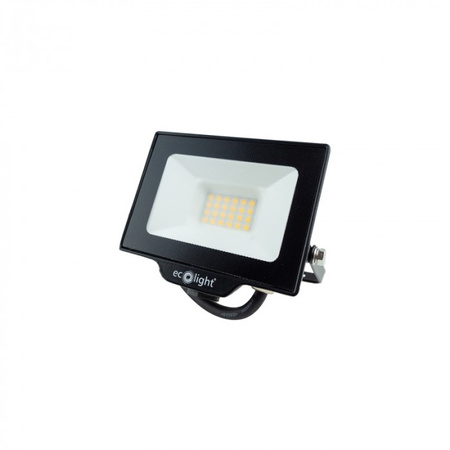 LED reflektor 20W 1800lm 3000K teplý IP65 NL-1 Ecolight