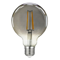 E27 G125 LED žárovka 6W=60W 620lm 2500K Teplá bílá 360° vlákno