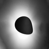 SENSES LED nástěnné svítidlo 2xG9 Nástěnné svítidlo Oval černé SOLLUX