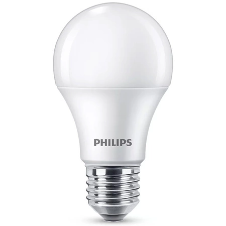LED žárovka E27 A60 9W = 65W 950lm 6500K studená bílá Milk PHILIPS