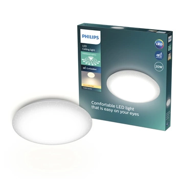 Stropní svítidlo LED Plafond 20W 2000lm 2700K Warm Star Effect Moire CL200 Philips