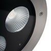 LED 45W 3600lm 4000K neutrální 40° IP67 IK10 kulatý uzemněný stříbrný TURRO KANLUX
