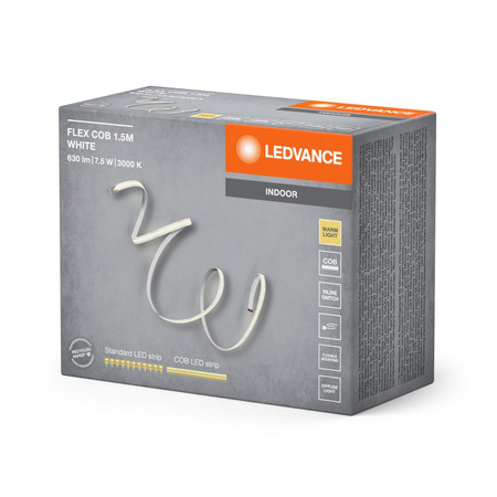 LED pásek 7,5W 3000K Warm 1,5M Cob Strips Ledvance