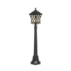 Venkovní zahradní lampa TAY 5294 E27 IP23 Tyč Black Nowodvorski