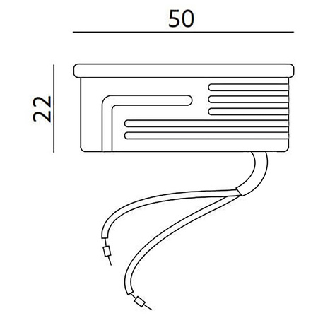 10x LED modul INSERT 5W 470LM 120° 6500K Studená bílá LUMILED