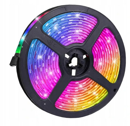 LED pásek SMD 5050 7,2 W/m 30LED/m 12V Vícebarevný RGB IP20 Naviják 5 m Ecolight