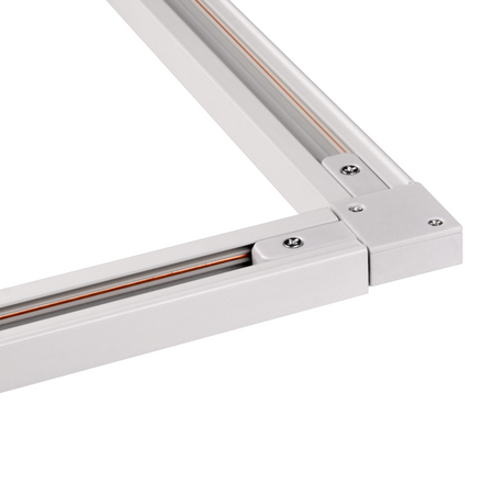 Úhlový konektor pro 1-fázovou přípojnici bílý Sanico Goldlux