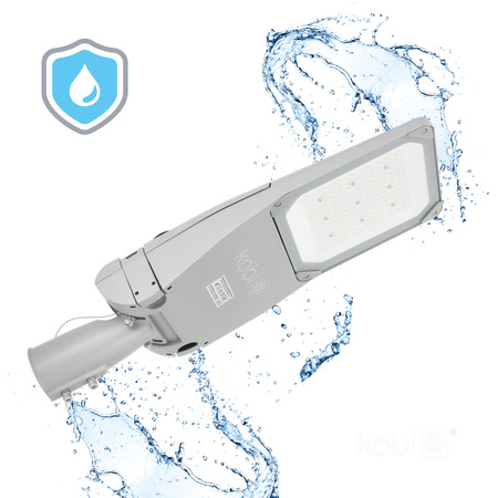 Průmyslová pouliční lampa LED 120W 20400lm 4000K Neutral IP66 IK09 Grey Master Street Kobi