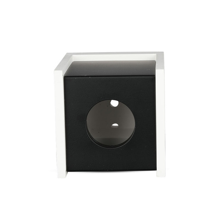 Bodové stropní svítidlo GU10 čtvercové bílé/černé VT-860 V-TAC - 5letá záruka