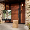 Chytrý videozvonek s IP kamerou 2K QHD 1440p CMOS Black SMART Zigbee WiFi zvonek + bílý gong Bezpečný přijímač Philips HUE