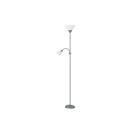 Stojací stojací lampa E27 Silver Classic Action 4028 Rabalux