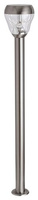 Venkovní LED zahradní lampa AMALFI 8W 4000K IP44 Tyč 110cm Chrome RABALUX