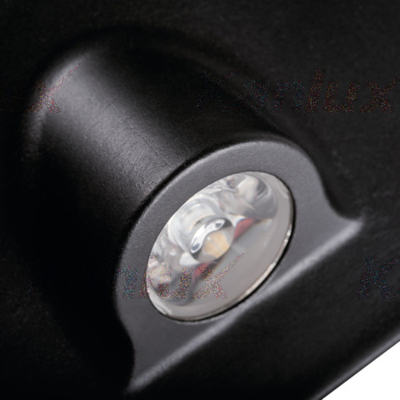 Schodišťové světlo LED 0,7W 35lm 4000K Neutral Square Black Mefis Kanlux