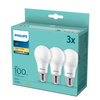 3x LED žárovka E27 A67 14W = 100W 1521lm 2700K Warm Milk PHILIPS